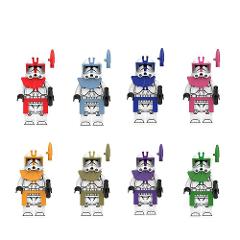 8pcs Star Wars ARC Troopers Fordo, Blitz, Hammer & Havoc Minif...