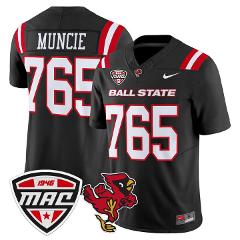 Muncie Jersey #765 Ball State Cardinals 2025 Limited Stitched ...