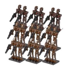 18pcs Star Wars Commando Droids Clone Wars Squad Minifigure