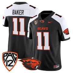 Terry Baker Jersey #11 Oregon State Beavers 2025 Limited Stitc...