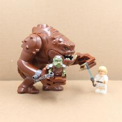 Star Wars Rancor, Gamorrean Guard & Luke 3 Minifigures Lot