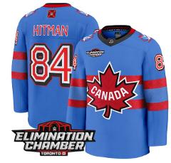 Men The Hitman Jersey #84 Elimination Chamber Toronto 2025 Sti...