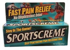 SPORTSCREME Pain Relieving Rub, Deep Penetrating NEW IN BOX / ...