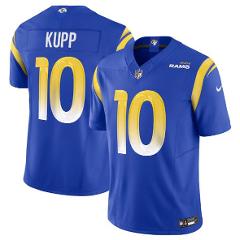 Men's Rams #10 Cooper Kupp Royal Blue Jersey 2023 F.U.S.E Vapo...