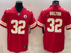 Mens womens youth Chiefs #32 Nick Bolton Jersey Red