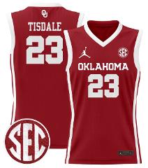 Wayman Tisdale Jersey #23 Oklahoma Sooners 2024 Lightweight Ba...