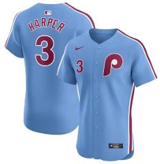 Bryce Harper Philadelphia Phillies Elite Jersey Royal