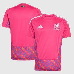 Mexico 2026 World Cup Pink Goalkeeper Jersey Fan Version