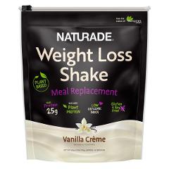 NATURADE Plant-Based Weight Loss High Protein Shake, Vanilla C...