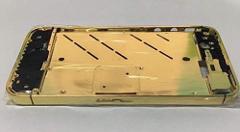Plating Gold Middle Frame Bezel Chassis for iPhone 4 with Side...