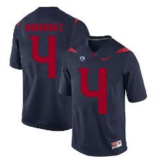 Arizona Wildcats #4 Rhett Rodriguez NCAA College Football Jers...