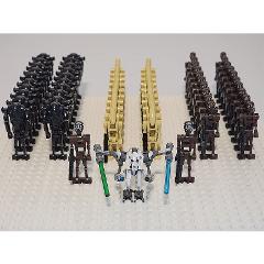 63pcs Star Wars General Grievous & Commando Droids Army Minifi...