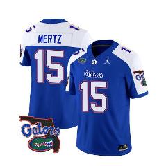 Graham MertzJersey #15 Florida Limited Florida Map Football Ro...