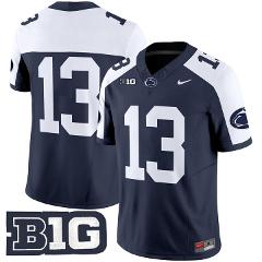 Kaytron Allen Jersey #13 No Name Penn State Nittany Lions Stit...