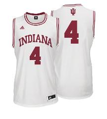 Indiana Hoosiers #4 Victor Oladipo NCAA Basketball Jersey White