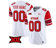 Custom Utah Utes Jersey Vapor Limited College Football Stitche...