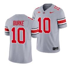 Men's Denzel Burke Jersey Ohio State Buckeyes #10 2023 Alterna...