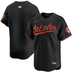 Baltimore Orioles Limited Home Blank Jersey Black