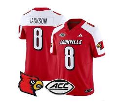 Louisville Cardinals Lamar Jackson 2024 Red Alternate Limited ...