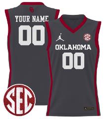 Custom Oklahoma Sooners Jersey 2024 Lightweight Basketball Sti...