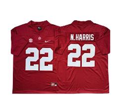 Alabama Crimson Tide #22 Najee Harris Red Football Jersey