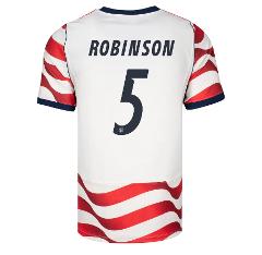 USA #5 Antonee Robinson Home 2026 World Cup Jersey USMNT Kit F...