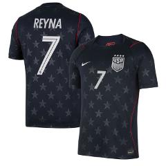 Gio Reyna Jersey #7 USMNT 2026 World Cup Match Stitched Stars ...