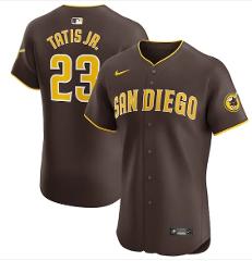 Fernando Tatis Jr. San Diego Padres Road Elite Jersey Brown