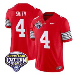 Jeremiah Smith Jersey #4 Ohio State Heritage 2025 Cotton Bowl ...