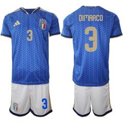 Italy 3 DIMARCO Jerseys National Team x World Cup 2026 Home Bl...