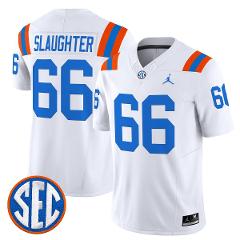 JakeSlaughter Jersey #66 Florida Gators 1960s Throwback Vapor ...