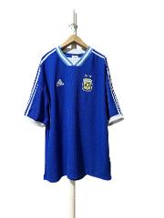Argentina 2022 World Cup Icon Men Retro Jersey  Blue
