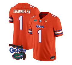 Princely Umanmielen Jersey #1 Florida Gators Limited Florida M...