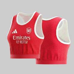Arsenal 2025-26 Crop Jersey Gunners Game Day Top Womens Sportw...