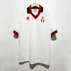 AC Milan 1993-94 Champions League Final Retro Jersey  Men White