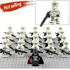 21PCS Star Wars 442nd Siege Battalion Clone Troopers Minifigures