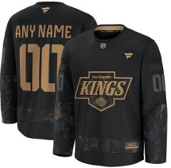 Los Angeles Kings 2024 Military Appreciation Personalized Long...