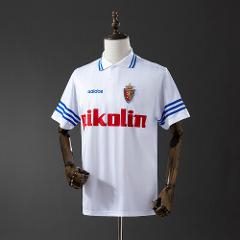 Men's Zaragoza 95/97 Home White Retro Shirt Jersey