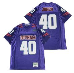 The Joker Gotham #40 Football Jersey