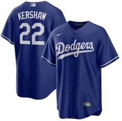 Clayton Kershaw Los Angeles Dodgers Big & Tall Jersey Royal