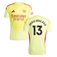 Kepa Arrizabalaga 13 Arsenal 2025-26 Home Goalkeeper Match Jer...
