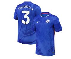 Marc Cucurella #3 Chelsea 2025-26 Home Match Jersey Blue