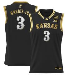 Dajuan Harris Jr Jersey #3 Kansas Jayhawks Lightweight Basketb...