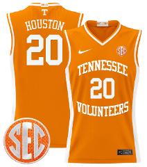 Allan Houston Jersey #20 Tennessee Vols 2024 Lightweight Baske...
