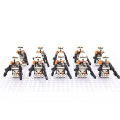 10pcs Star Wars 212th Airborne Paratroopers Minifigures