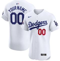 Los Angeles Dodgers 2024 World Series Champions Home Custom Je...