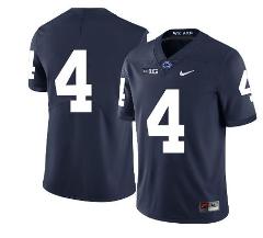 Penn State Nittany Lions NO NAME Jersey #4 Football NCAA Jerse...