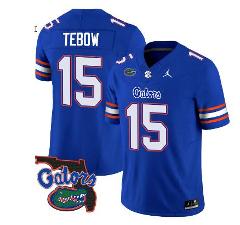 Tim Tebow Jersey #15 Florida Gators Vapor Limited Florida Map ...