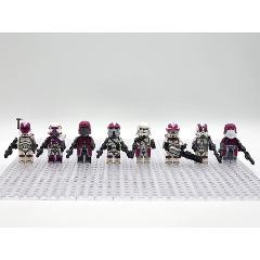 8pcs Star Wars Galactic Marines & Commander Bacara Minifigures...