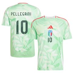 Lorenzo Pellegrini 10 Italy National Team 2025-26 Away Men Jer...